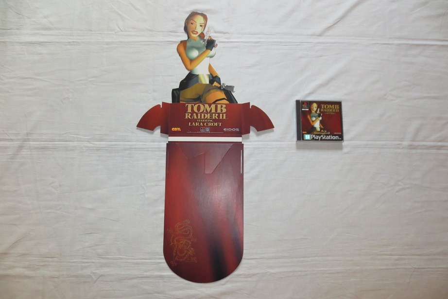 tomb raider standee display promo store poster ps1